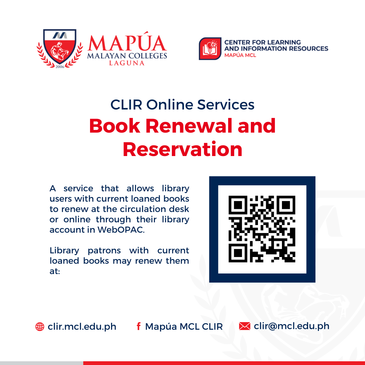 Book Renewal